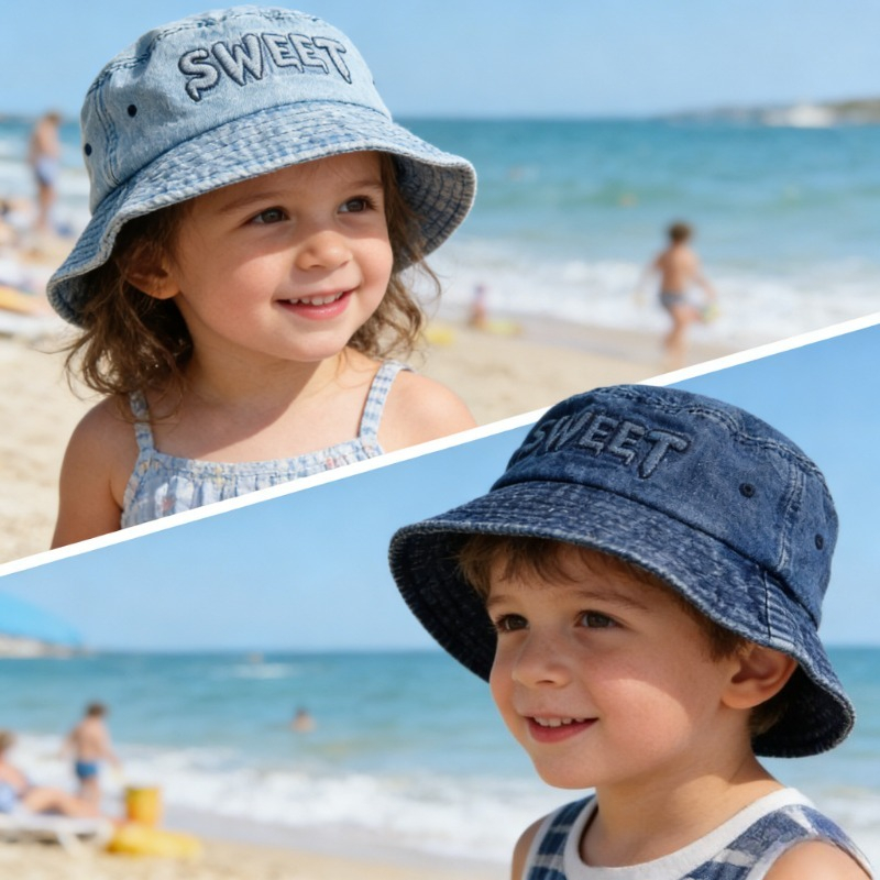 Japanischer Retro-Kinderhut 50 – Bucket Hat Cotton Bewertung und Preis