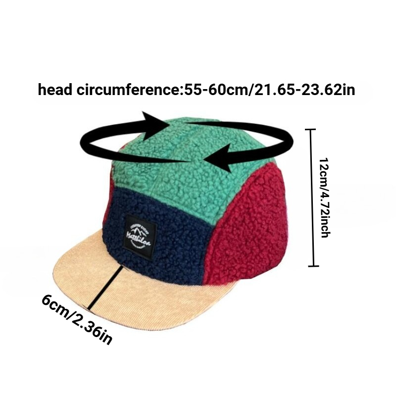 5-Panel Retro Fleece-Mütze für – Corduroy Cap 5 Panel Bewertung und Preis