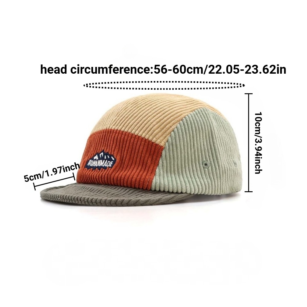 5-Panel-Kurzschirmkappe, Vinta – Corduroy Cap 5 Panel Bewertung und Preis