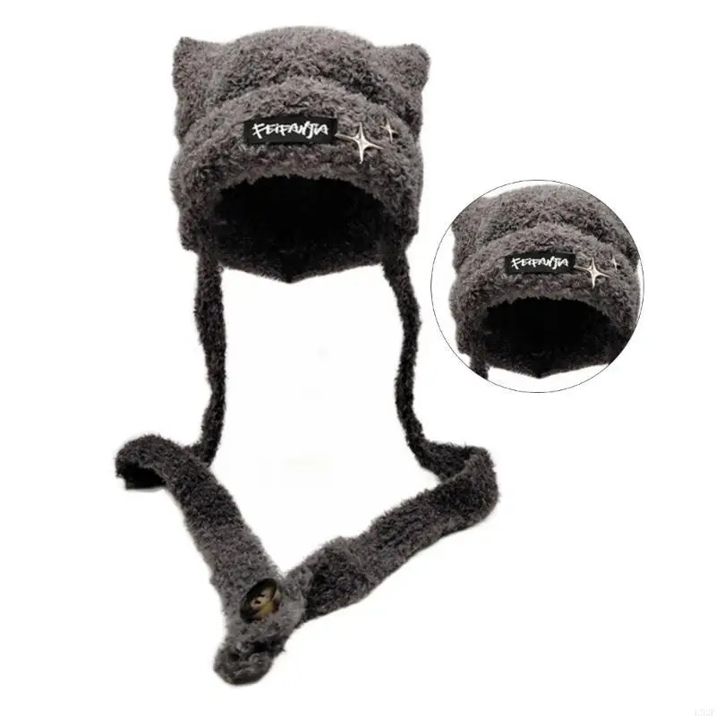 L93F Handgefertigte Strickmütz – Winter Trapper Hat Bewertung und Preis