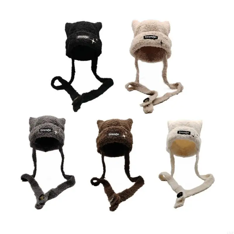L93F Handgefertigte Strickmütz – Winter Trapper Hat Bewertung und Preis