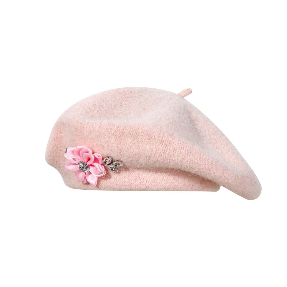 Süße Einfarbige Woll-Baskenmüt – Beret French Wool Bewertung und Preis