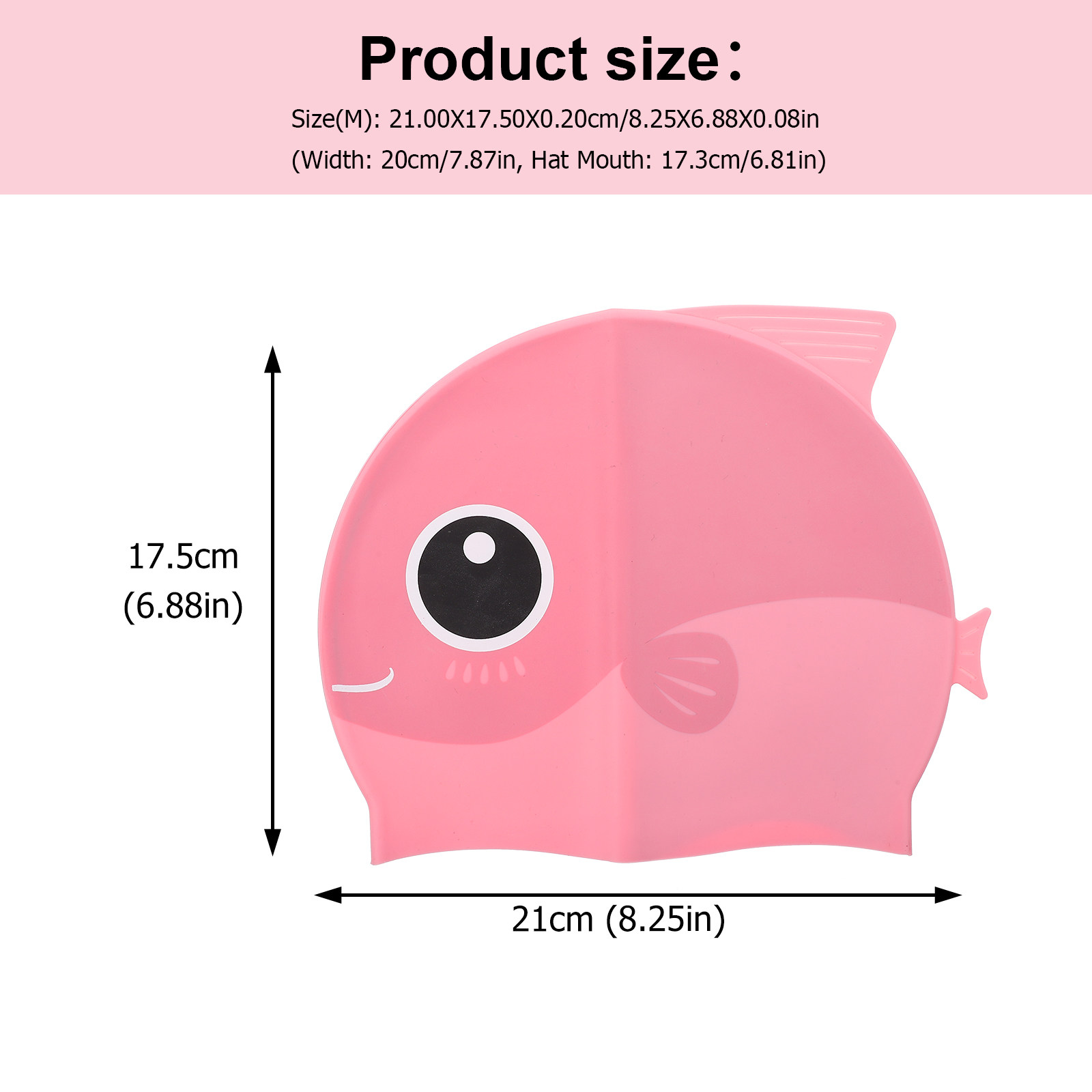 Silikon-Badekappe, Cartoon-Sch – Swim Hat Silicone Bewertung und Preis