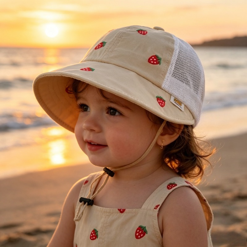 Baby Kinder Sommer Sonnenhut 4 – Bucket Hat Cotton Bewertung und Preis