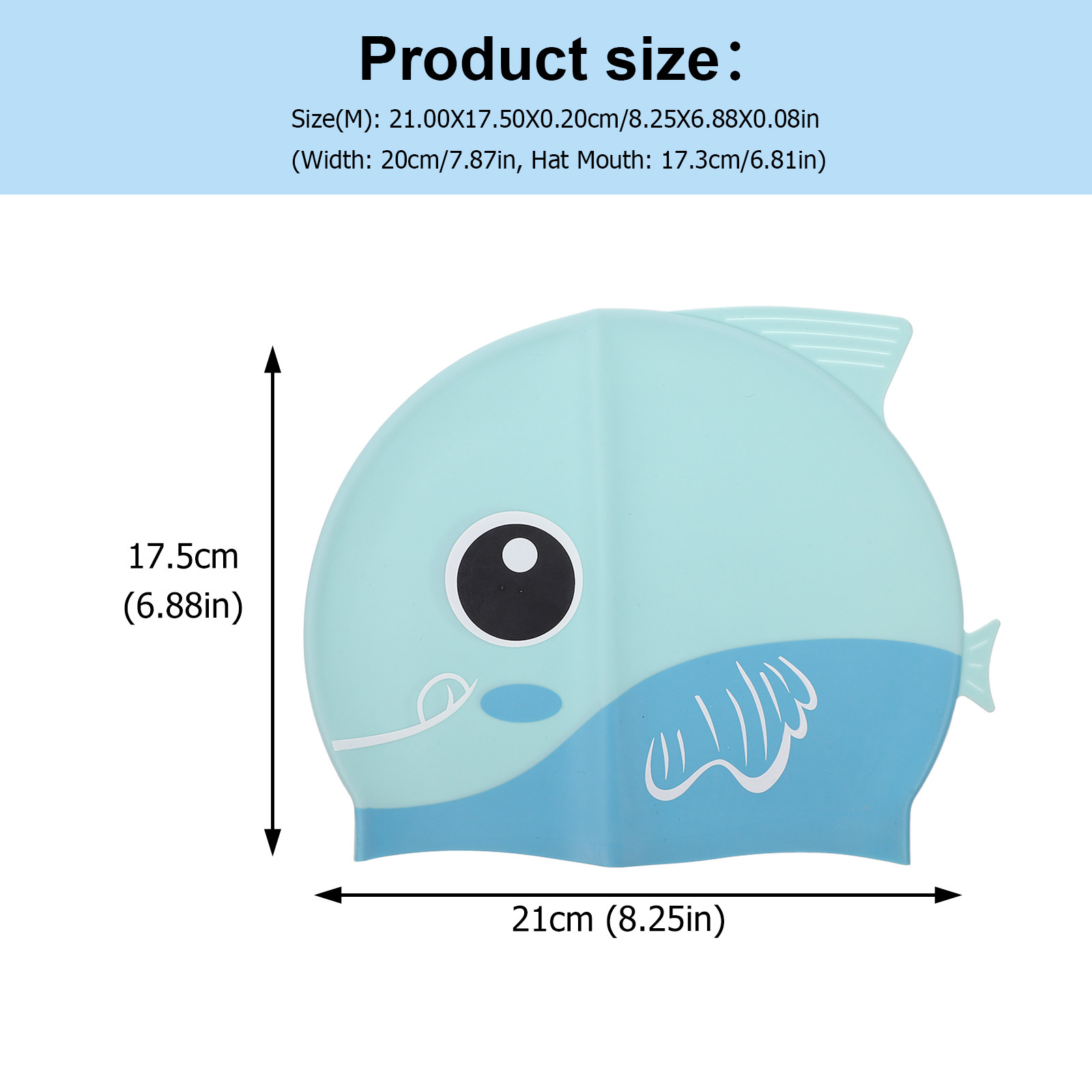 Silikon-Badekappe, Cartoon-Kin – Swim Hat Silicone Bewertung und Preis