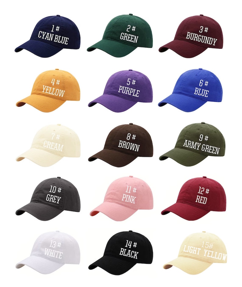 Personalisierte bestickte Mütz – Dad Hat Cotton Bewertung und Preis