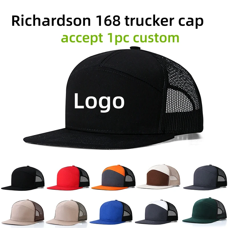 Unisex Custom Logo 7-Panel Tru – Trucker Cap Mesh Bewertung und Preis