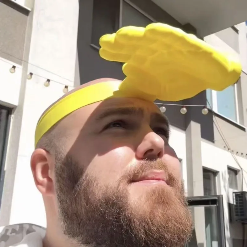 1/3 Stück Neuartiger 3D-Handfo – Visor Sun Hat Bewertung und Preis