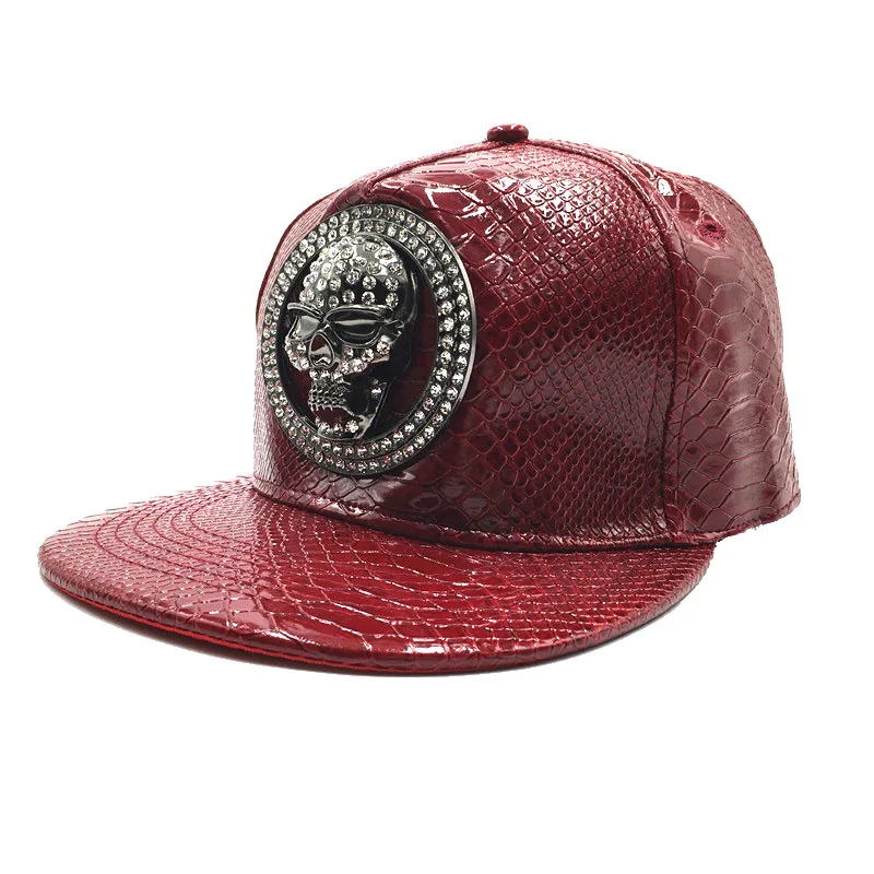 Marke Oohmy Männer Frauen PU L – Snapback Hat Flat Bewertung und Preis