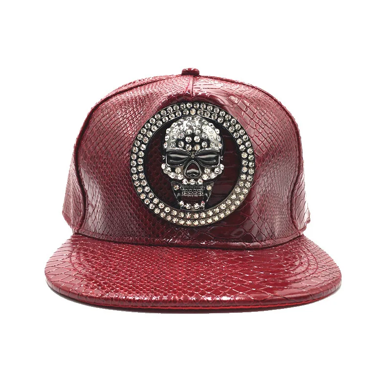 Marke Oohmy Männer Frauen PU L – Snapback Hat Flat Bewertung und Preis