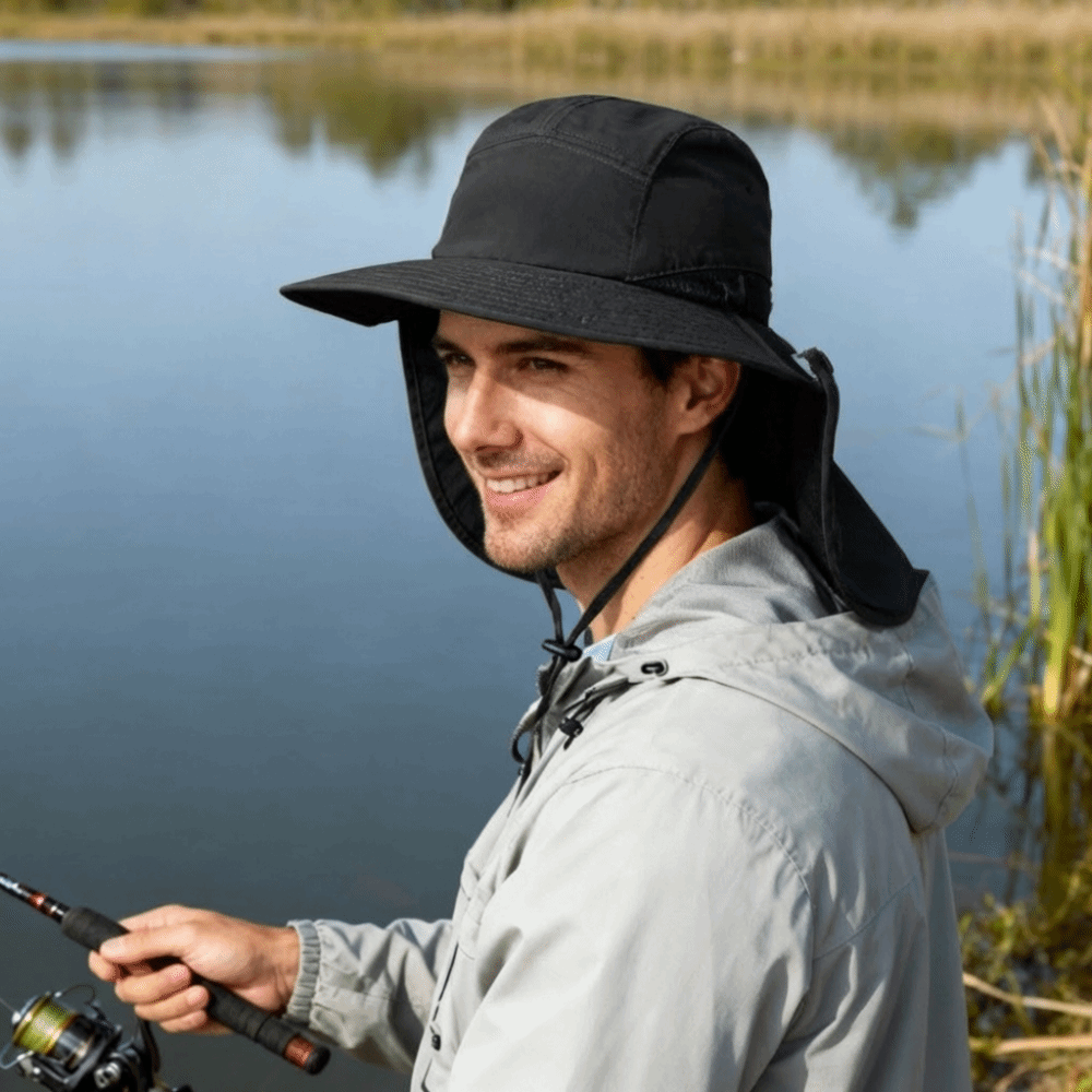 Sonnenhut mit breiter Krempe,  – Bucket Hat Cotton Bewertung und Preis