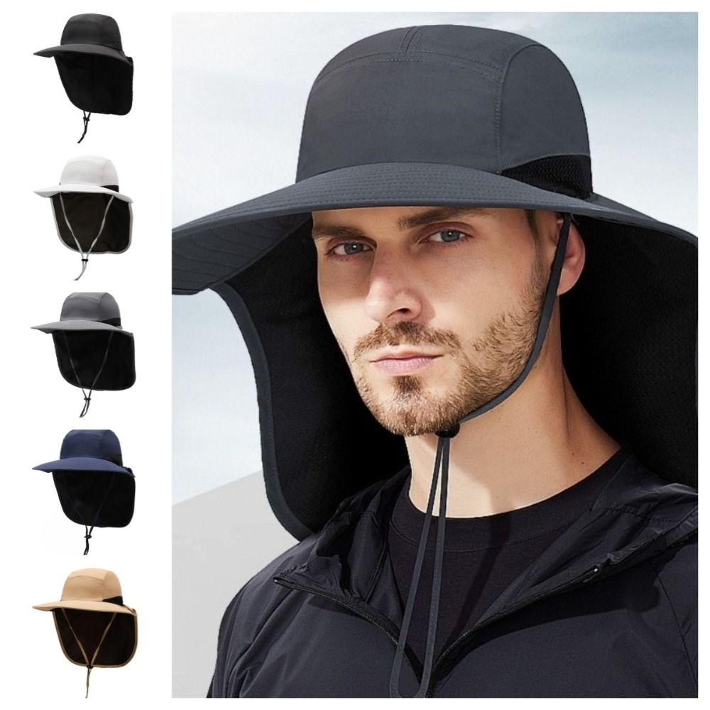 Sonnenhut mit breiter Krempe,  – Bucket Hat Cotton Bewertung und Preis