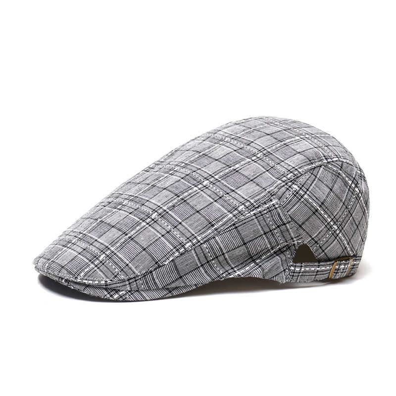 Unisex Baumwoll-Karo-Newsboy-B – Newsboy Cap Ivy Bewertung und Preis