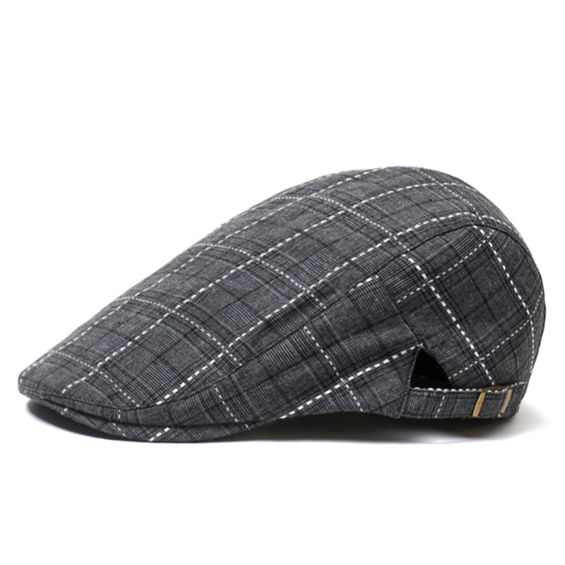Unisex Baumwoll-Karo-Newsboy-B – Newsboy Cap Ivy Bewertung und Preis