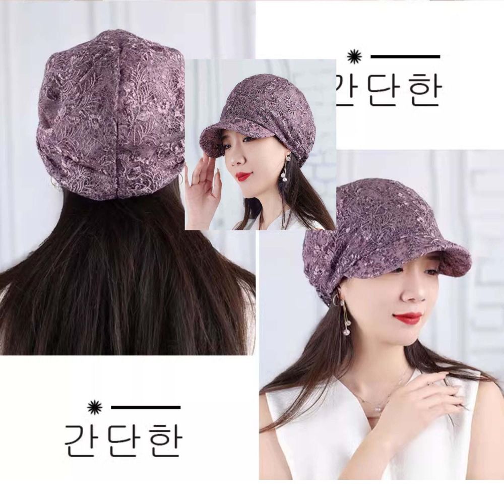 Ausgehöhlte Blumen-Beanie-Mütz – Baseball Cap Structured Bewertung und Preis