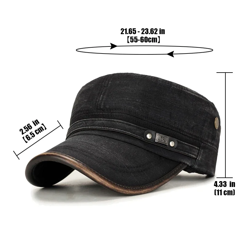 Lederkrempe, gewaschen, Distre – Dad Hat Cotton Bewertung und Preis