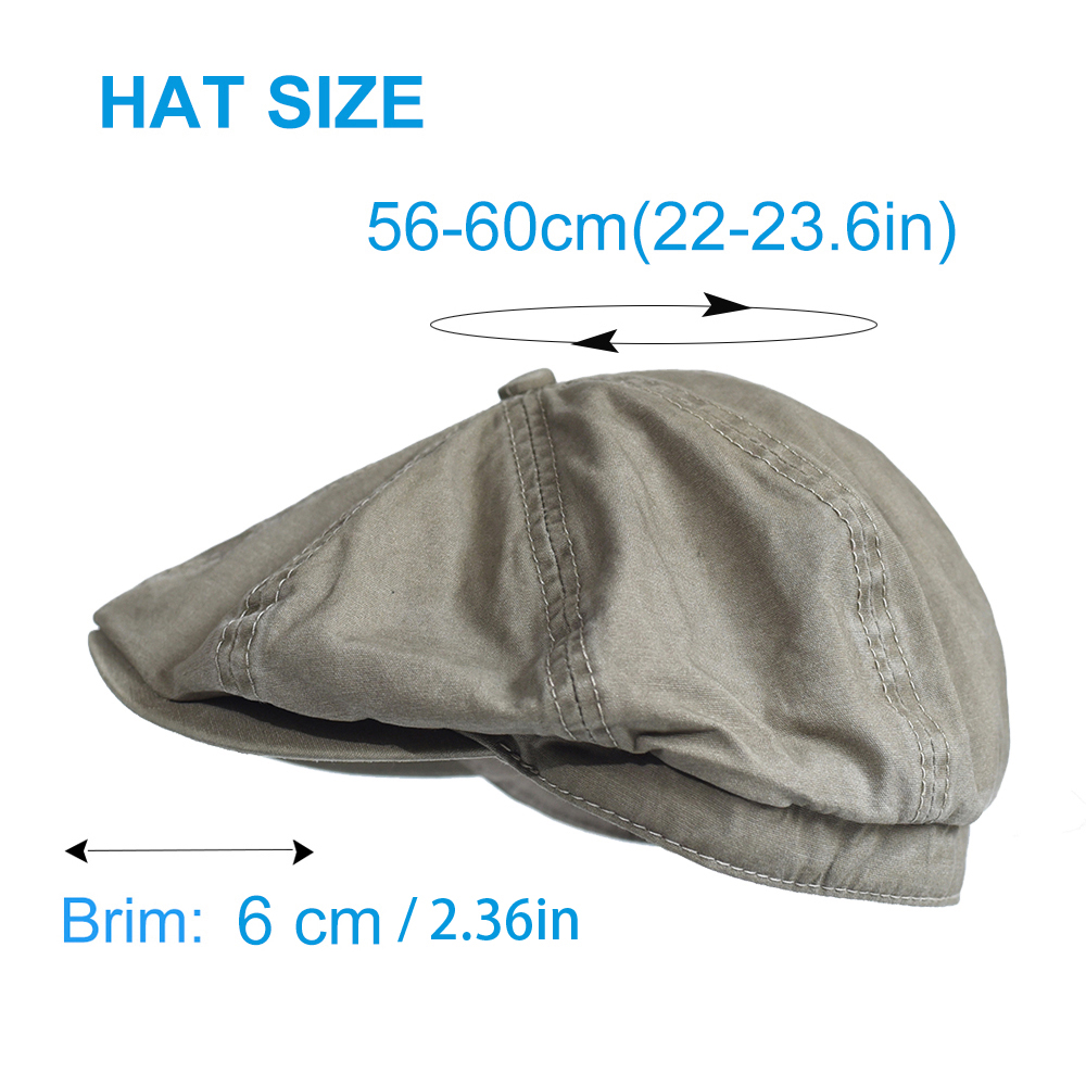 Zeitungsjungenmütze aus gewasc – Dad Hat Cotton Bewertung und Preis