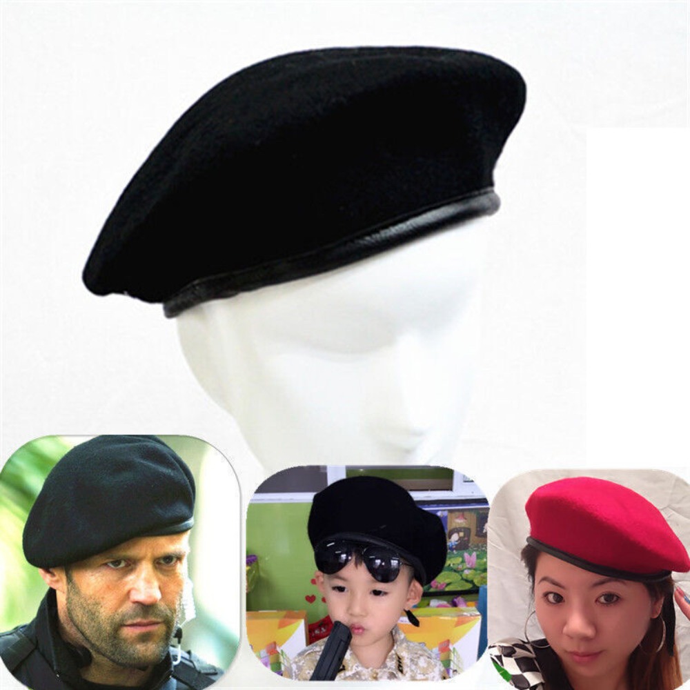 Neue Unisex Uniform Mütze Männ – Beret French Wool Bewertung und Preis